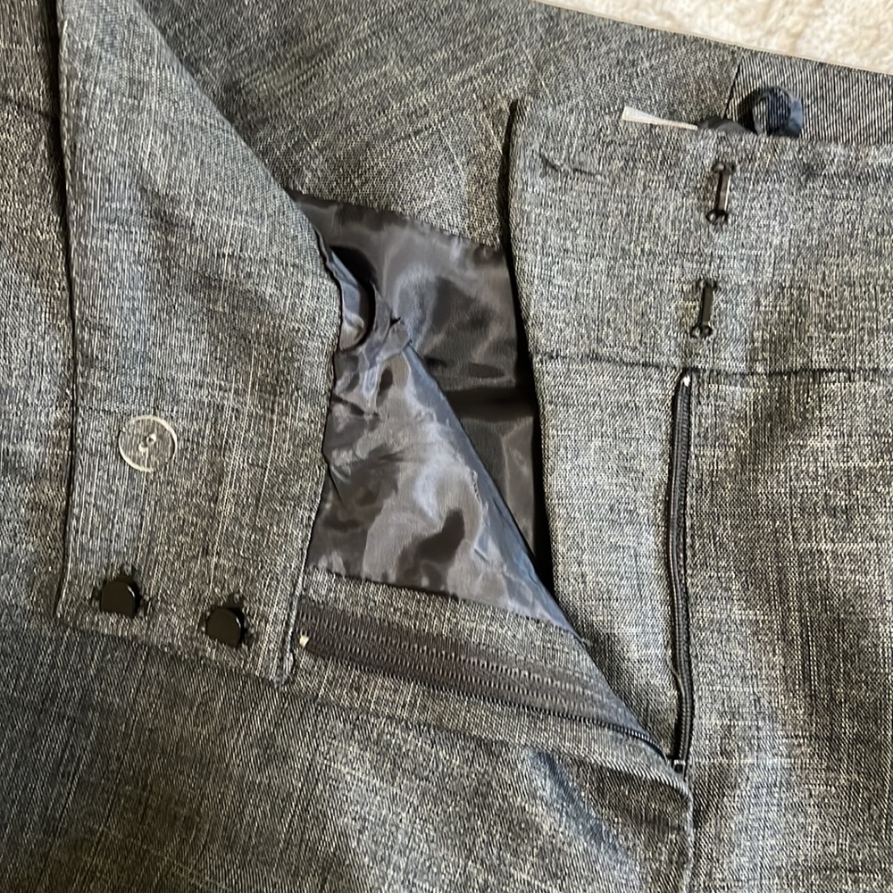 Kasper dress pants, size 12, black with silver - Picture 5 of 6